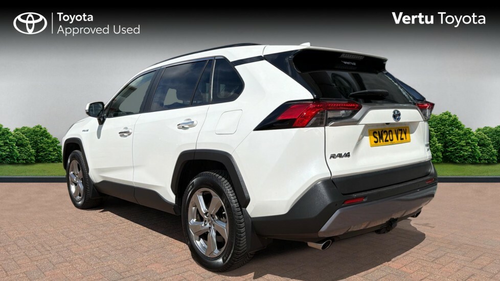 Toyota Rav 4 Excel White #4
