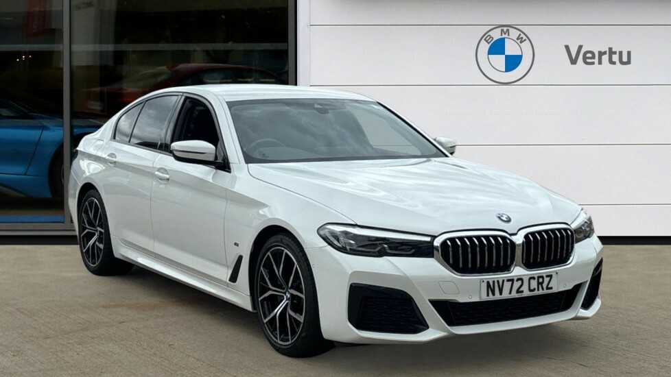 BMW 5 Series M Sport White