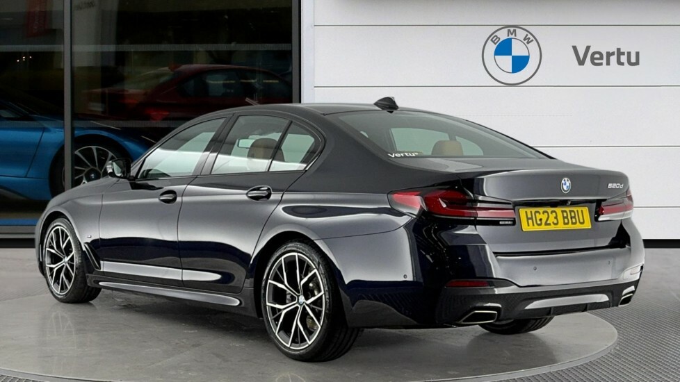 BMW 5 Series M Sport Black #2