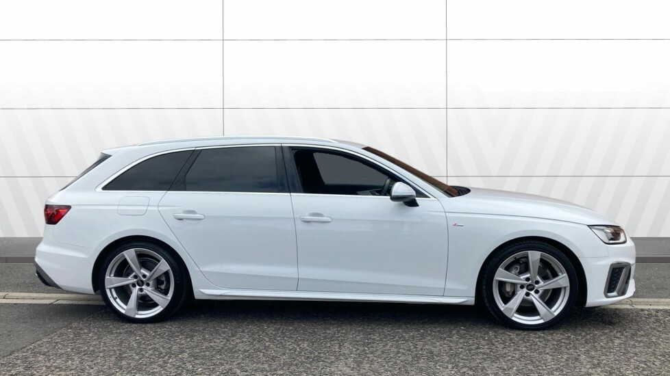 Audi A4 S Line White #5