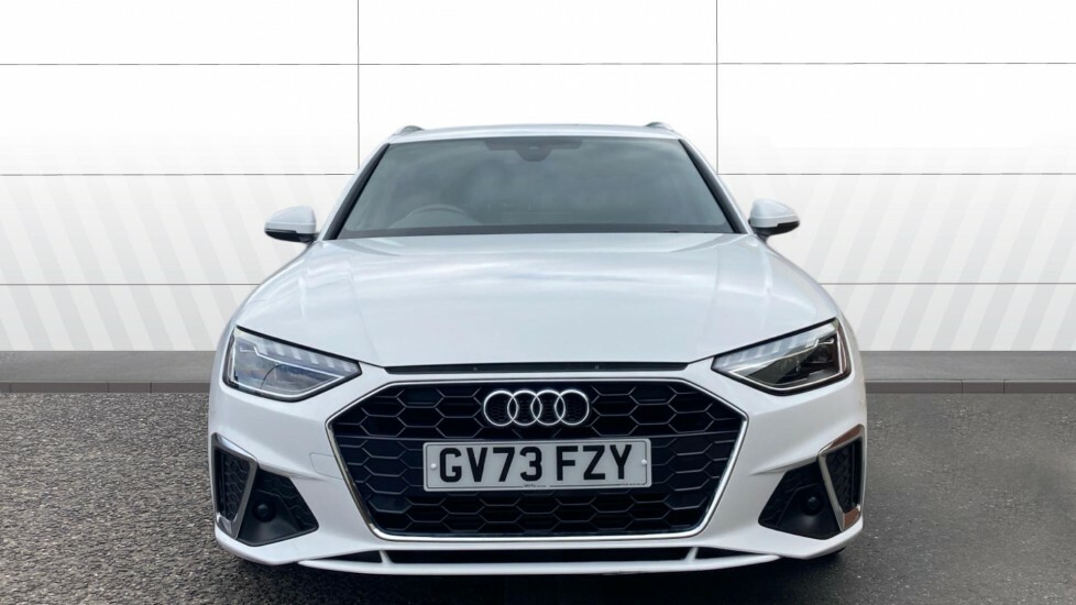 Audi A4 S Line White #3
