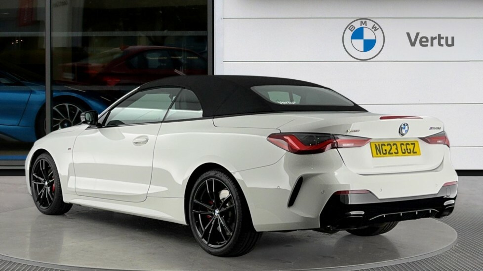 BMW 4 Series M440d White #2