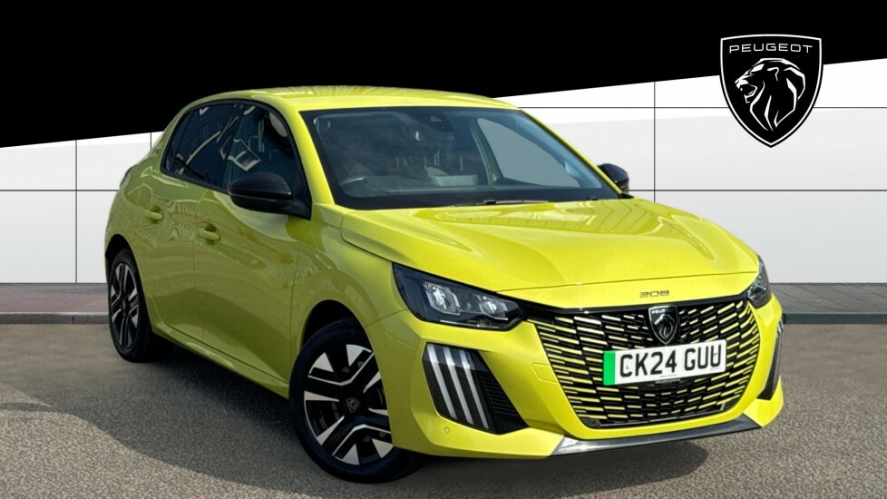 Peugeot e-208 Style Yellow
