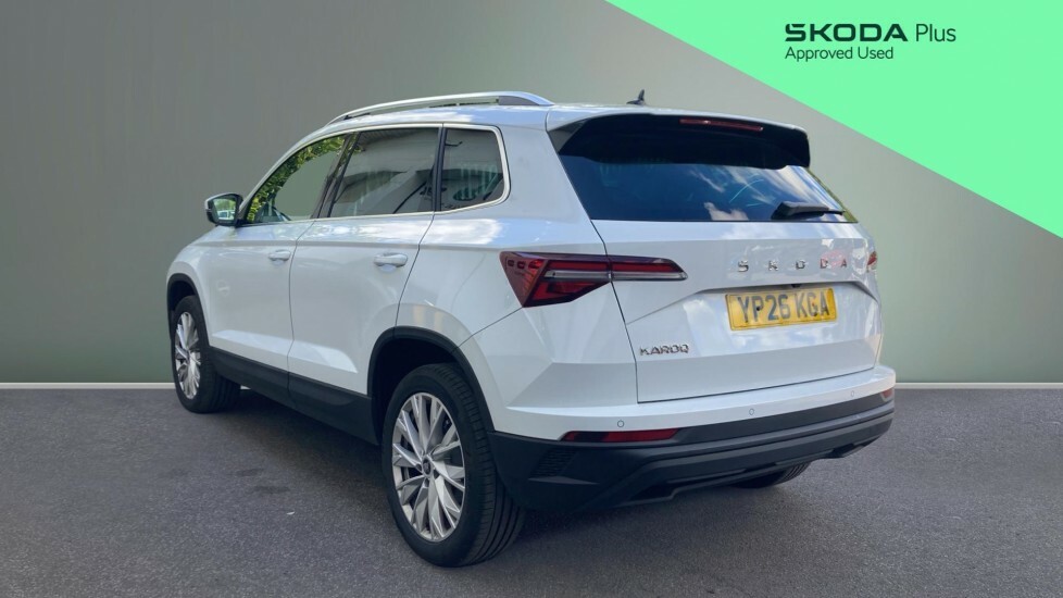 Skoda Karoq Se L Edition White #3