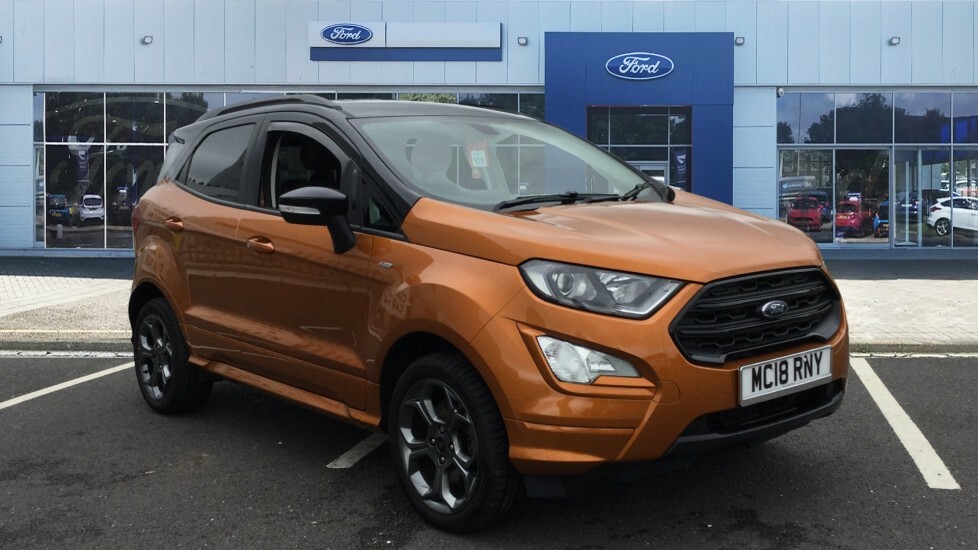 Ford Ecosport St-line Orange