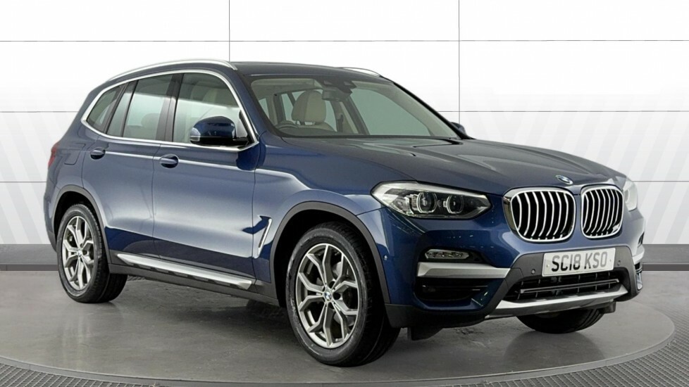 BMW X3 Xline Blue