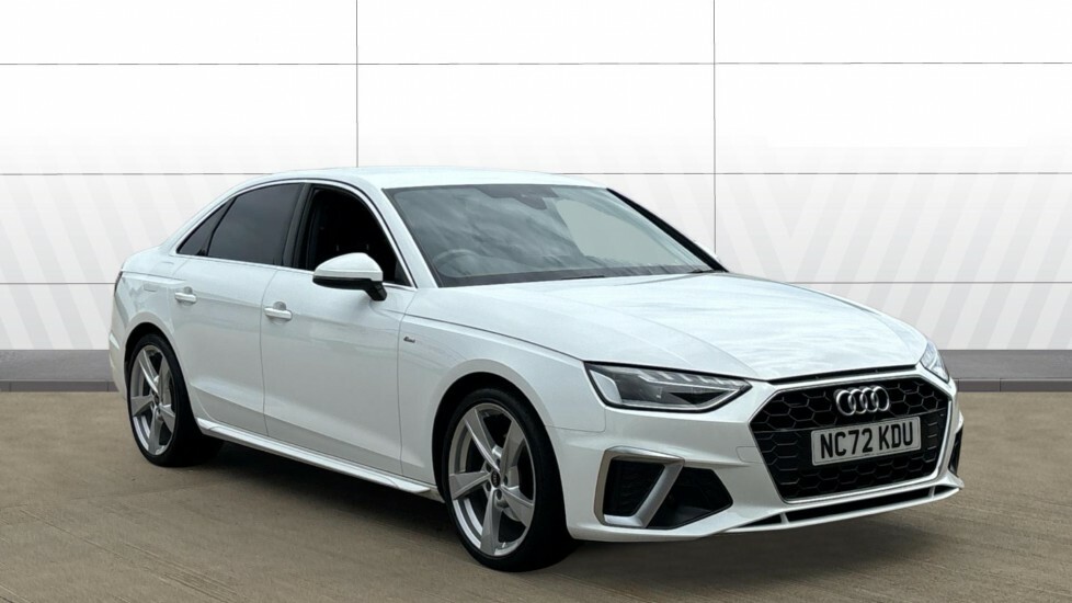 Audi A4 S Line White