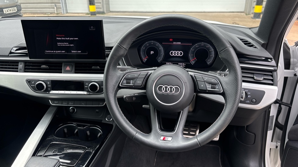 Audi A4 S Line White #5