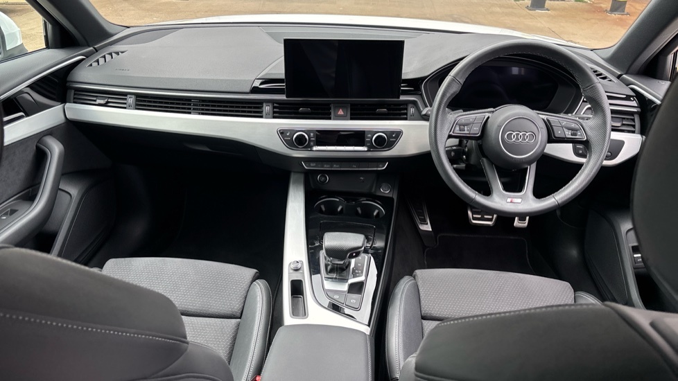 Audi A4 S Line White #4