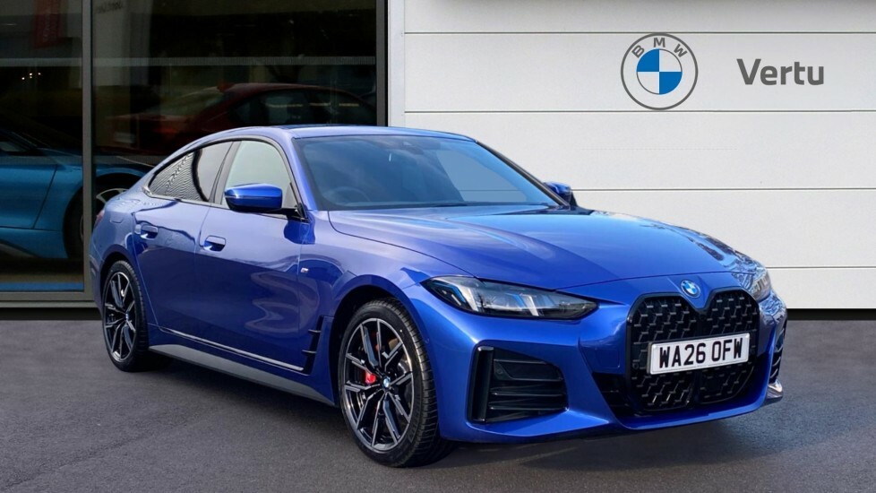BMW 4 Series M Sport Blue
