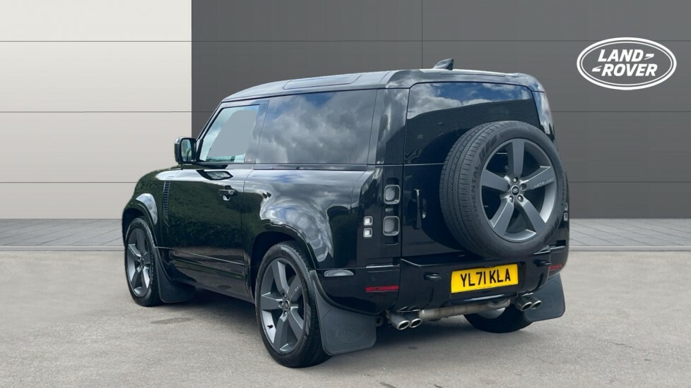 Land Rover Defender Estate Black #2