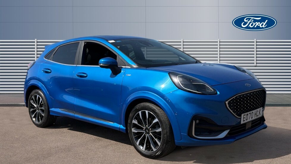Ford Puma St-line X Vignale Blue