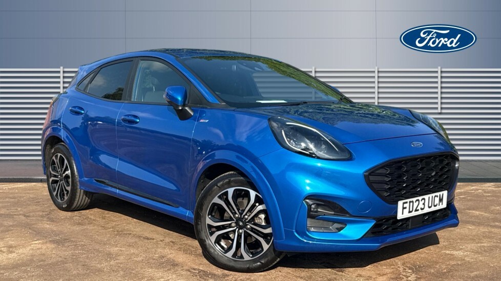 Ford Puma St-line Blue