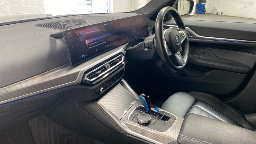 BMW i4 Hatchback White #7