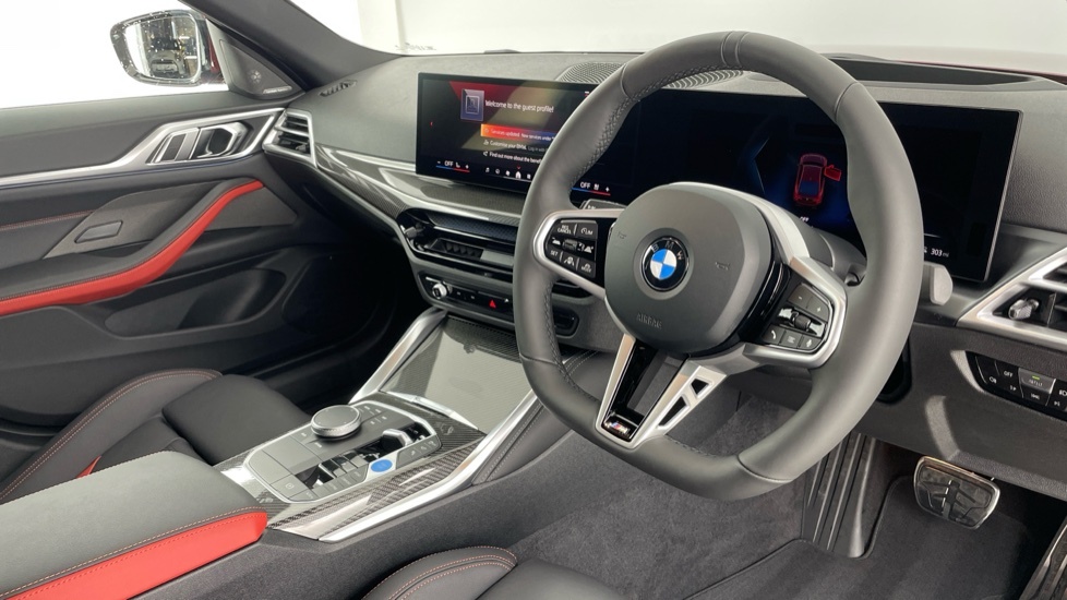 BMW i4 M Sport Red #6