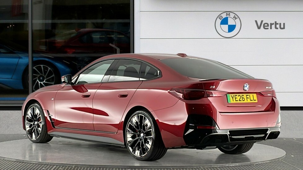 BMW i4 M Sport Red #2