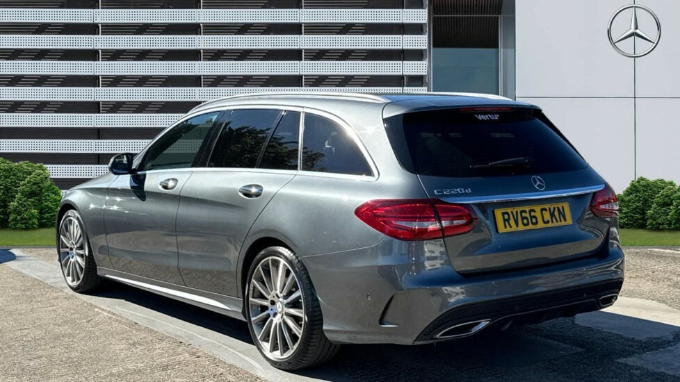 Mercedes-Benz C Class 2.1 C220d Se Euro 6 Ss Grey #2