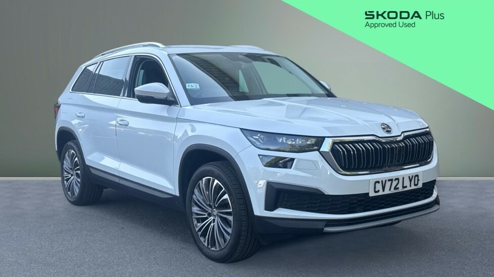 Skoda Kodiaq Se L Executive White