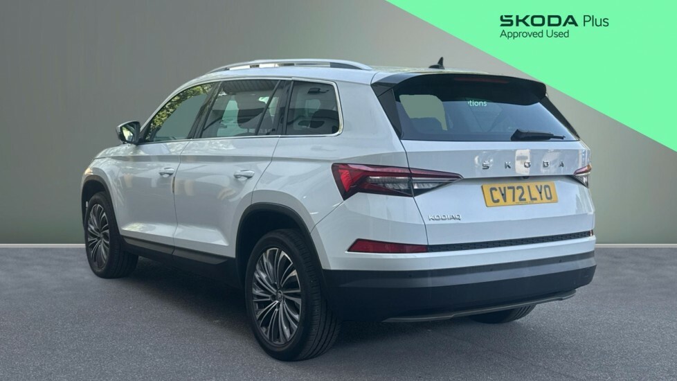 Skoda Kodiaq Se L Executive White #3