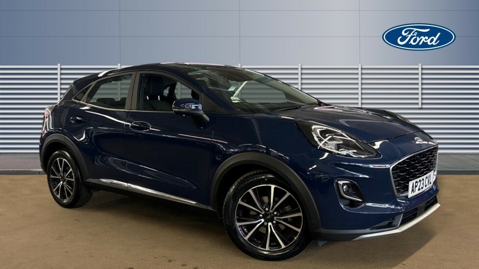Ford Puma Titanium Blue