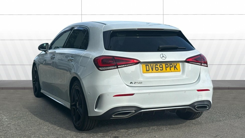 Mercedes-Benz A Class Amg Line White #2