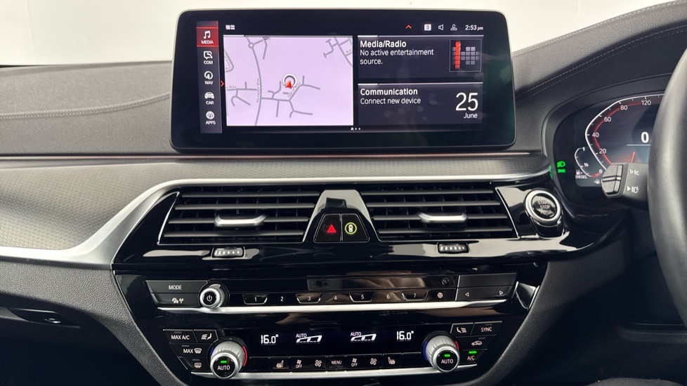 BMW 5 Series M Sport Black #8