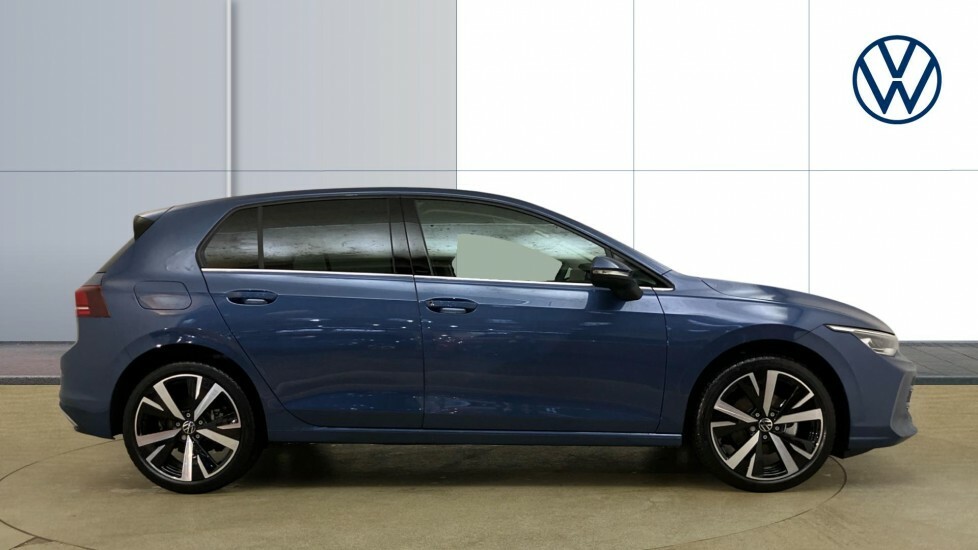 Volkswagen Golf Style Blue #4