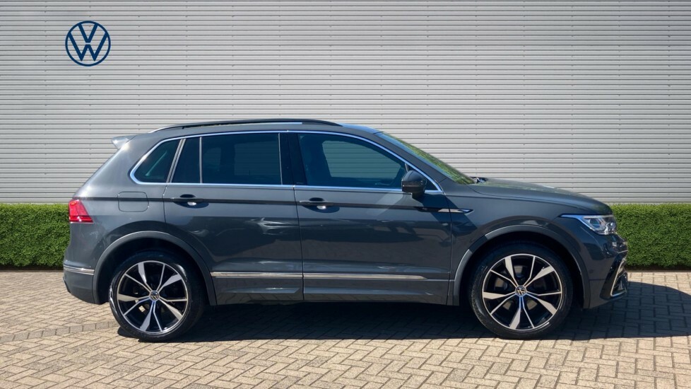 Volkswagen Tiguan R-line Blue #4
