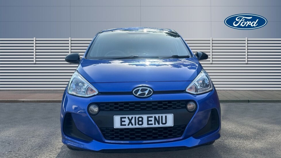 Hyundai I10 Go Se Blue #3