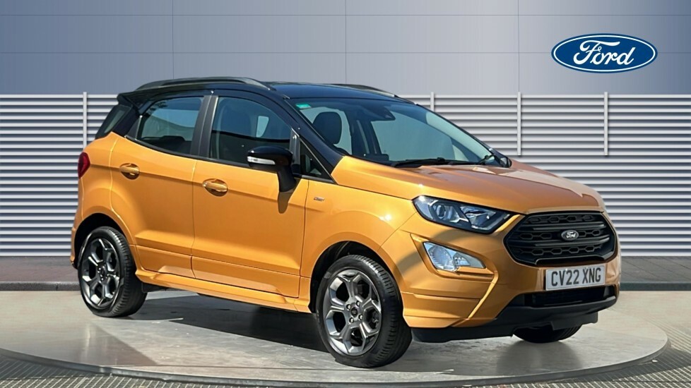 Ford Ecosport St-line Yellow