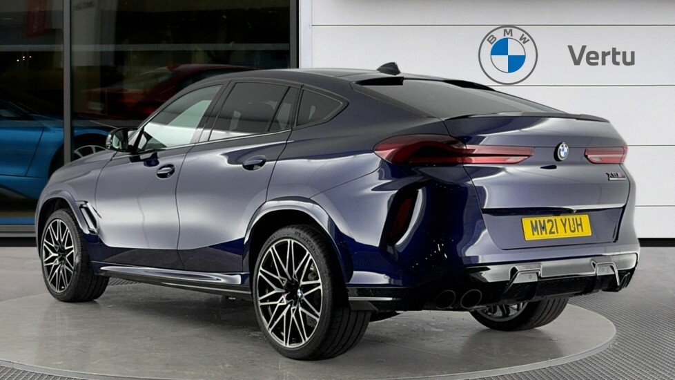 BMW X6 M M Competition Blue #2