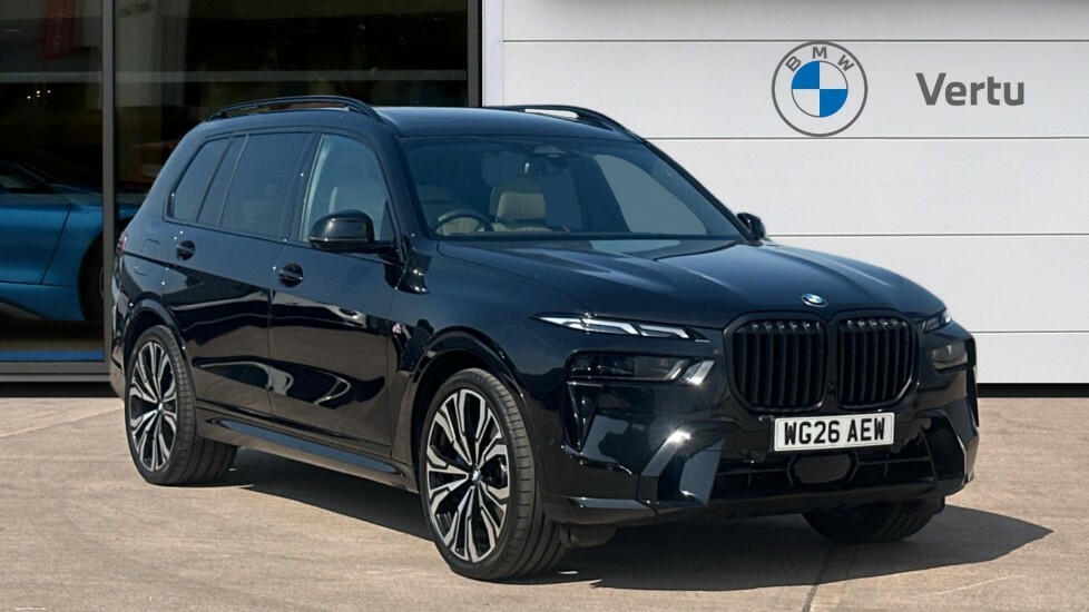 BMW X7 M Sport Black