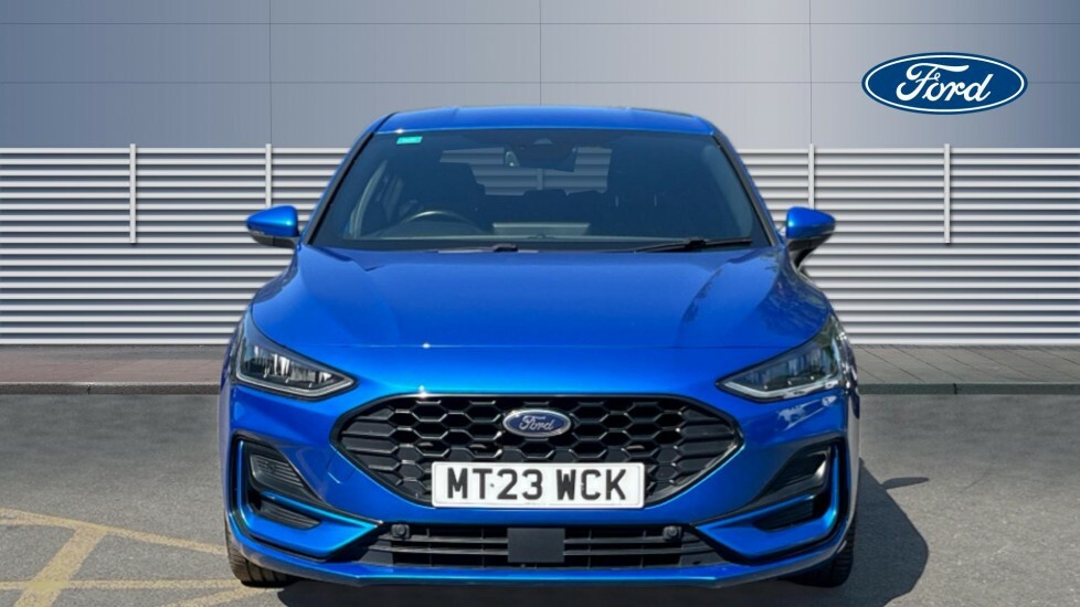 Ford Focus St-line X Blue #3