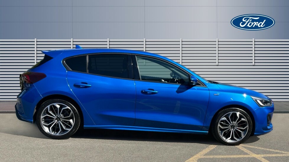 Ford Focus St-line X Blue #5