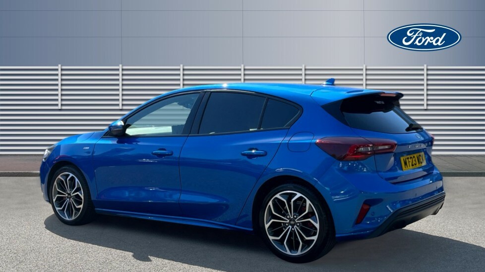 Ford Focus St-line X Blue #2