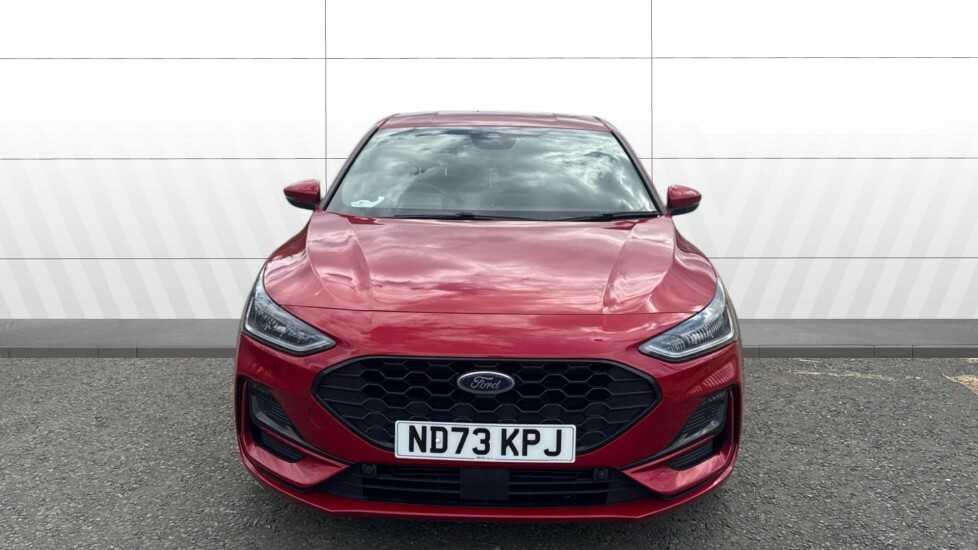 Ford Focus St-line Red #3