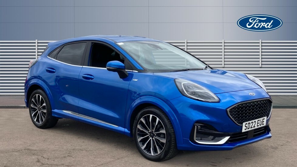 Ford Puma St-line Vignale Blue