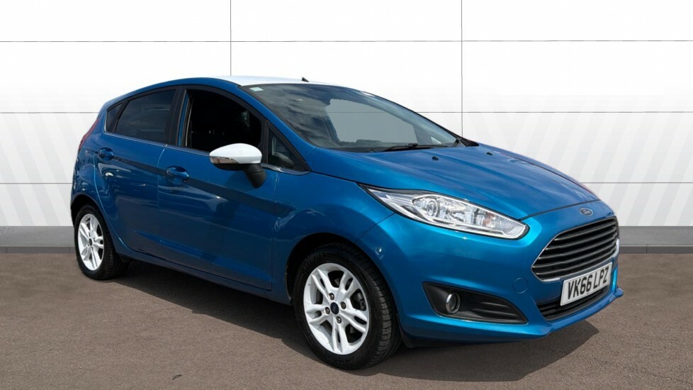 Ford Fiesta Zetec Blue Blue