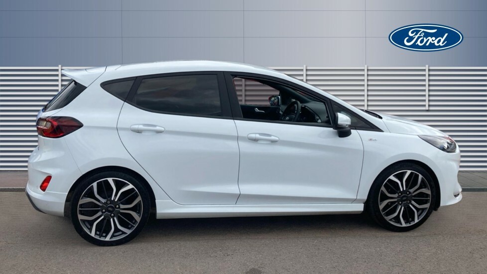 Ford Fiesta St-line X White #5