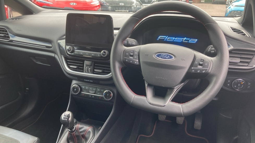 Ford Fiesta Ecoboost St-line Euro 6 White #11