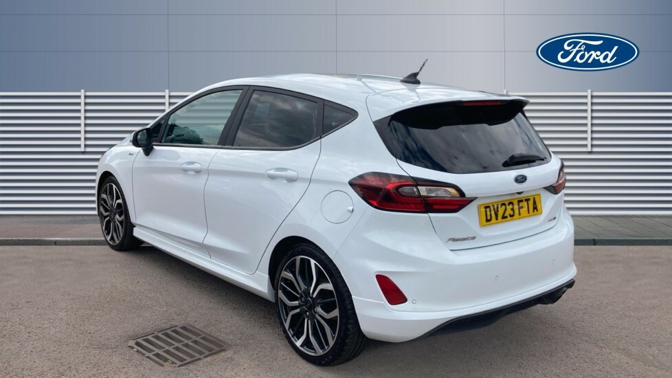 Ford Fiesta St-line X White #2