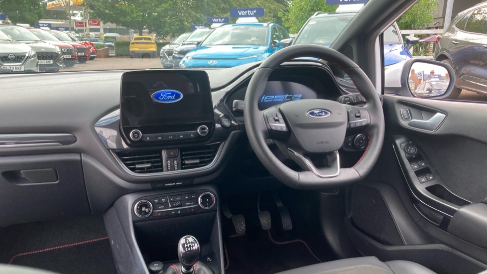 Ford Fiesta Ecoboost St-line Euro 6 White #10