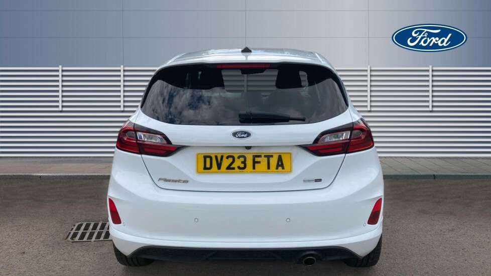 Ford Fiesta St-line X White #6