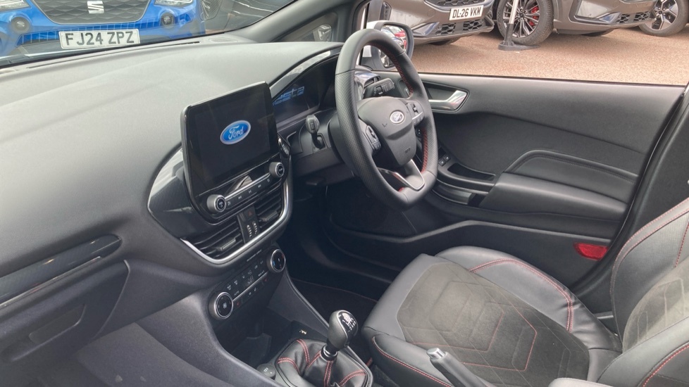Ford Fiesta Ecoboost St-line Euro 6 White #9