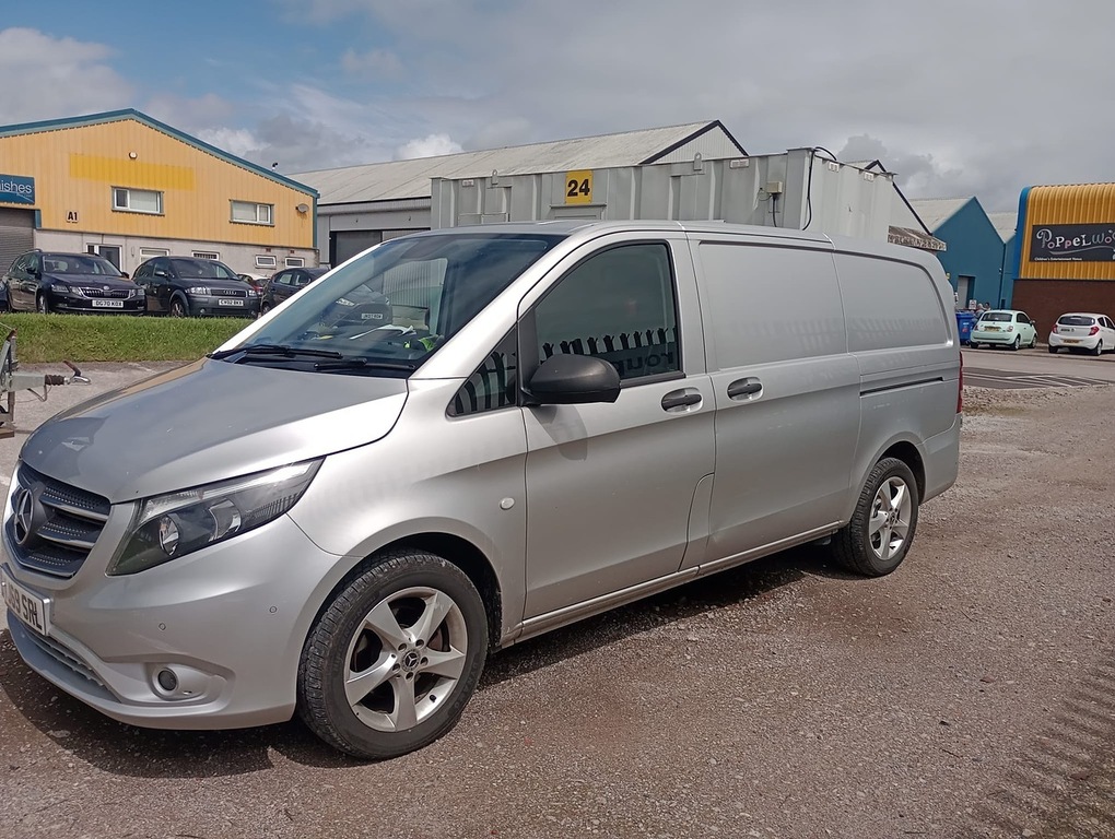 Mercedes-Benz Vito 2.1 114 Cdi Bluetec Panel Van 6Dr Rw Silver