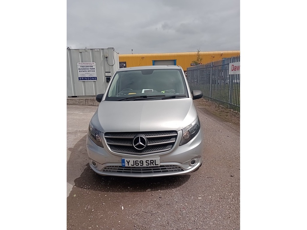 Mercedes-Benz Vito 2.1 114 Cdi Bluetec Panel Van 6Dr Rw Silver #3