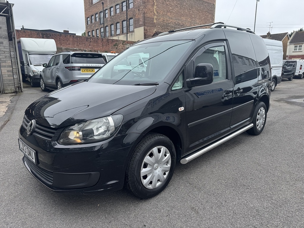 Volkswagen Caddy 1.6 Tdi C20 Trendline Panel Van Black #3