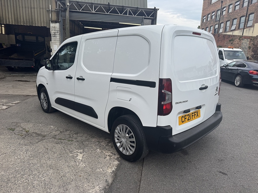 Citroen Berlingo 1.5 Bluehdi 650 Enterprise M Panel Van CF21FFX White #6