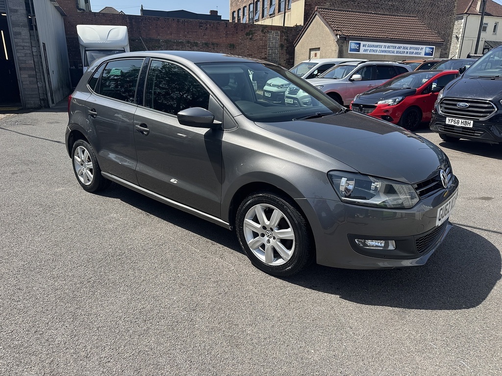 Volkswagen Polo 1.2 Match Hatchback Euro 5 60 P Grey