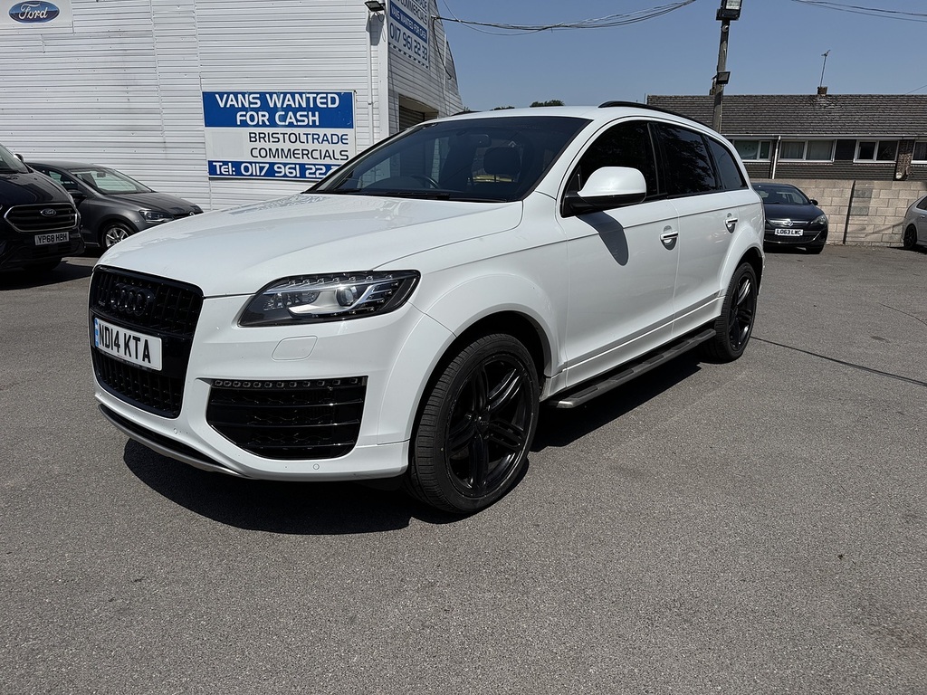 Audi Q7 3.0 Tdi V6 S Line Plus Suv White #8